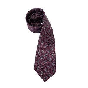 GIVENCHY Monsieur Luxury Red Paisley All Silk Tie